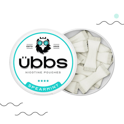 übbs Spearmint Nicotine Pouches