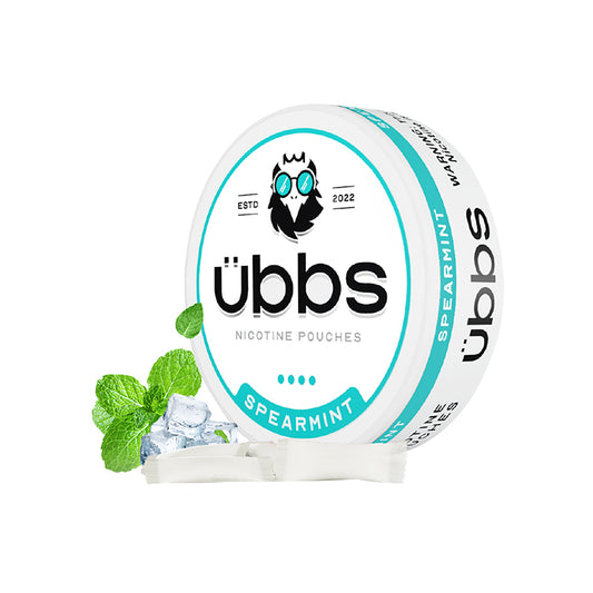 أكياس النيكوتين بنكهة النعناع من Übbs