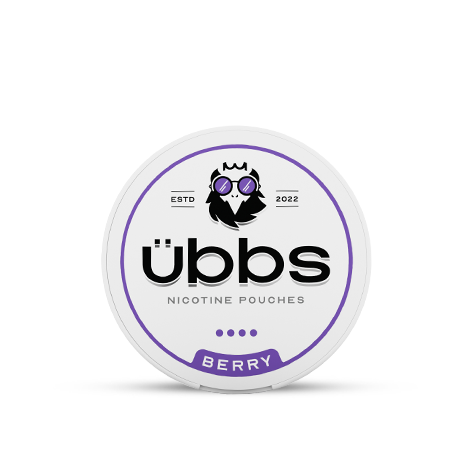 Berry flavoured nicotine pouches  |  UBBS Pouches