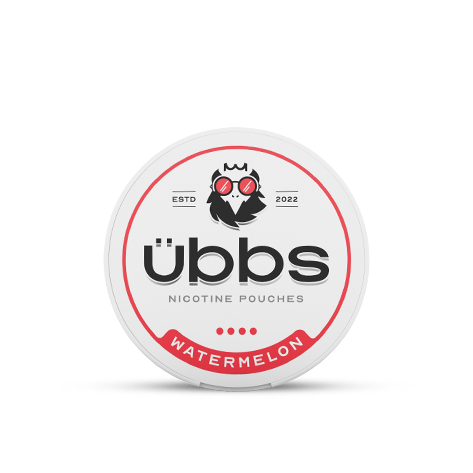 Watermelon flavoured nicotine pouches  |  UBBS Pouches